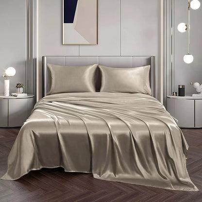 Set complet de lenjerie de pat din mătase Mulberry Silk