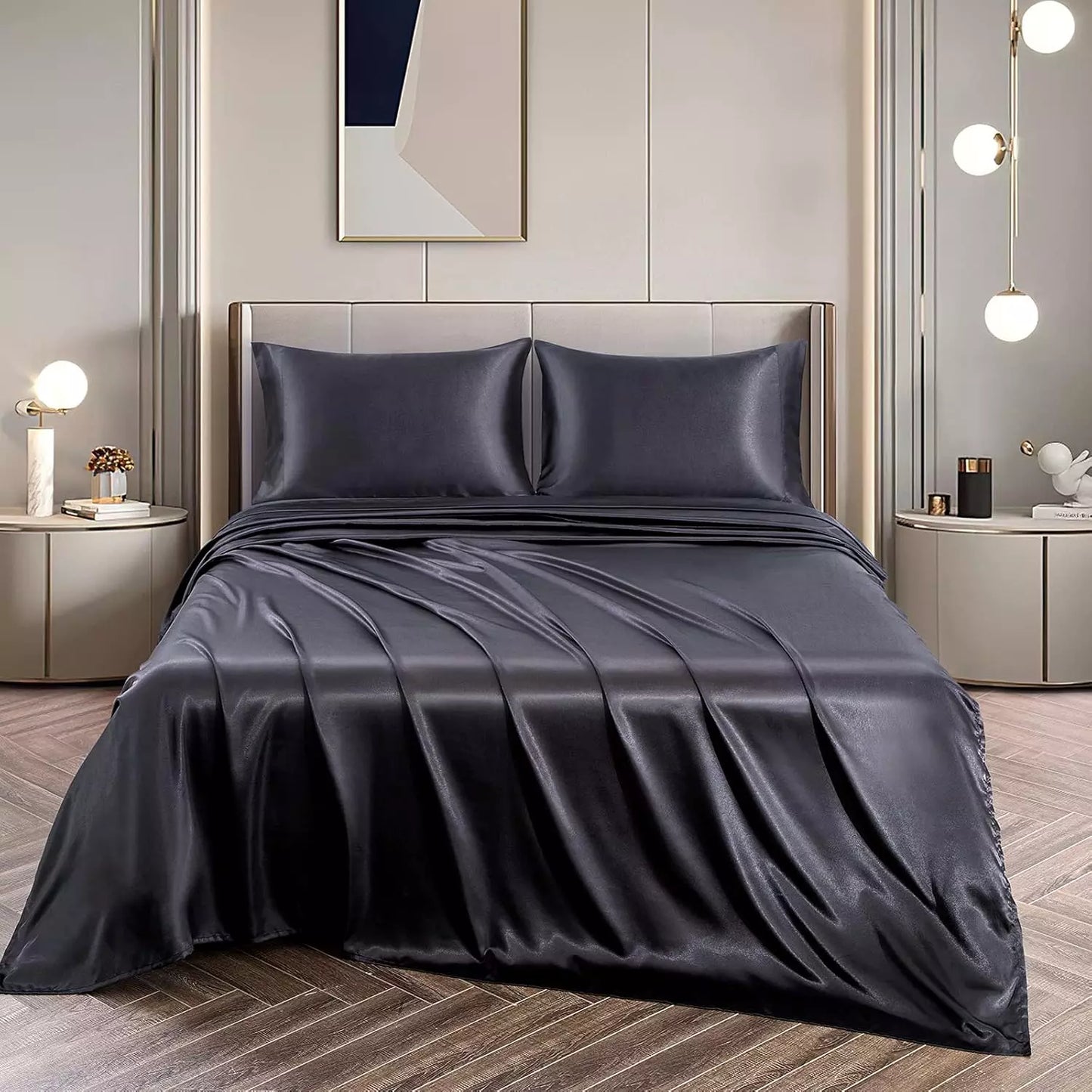 Set complet de lenjerie de pat din mătase Mulberry Silk