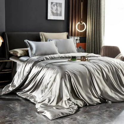 Set complet de lenjerie de pat din mătase Mulberry Silk